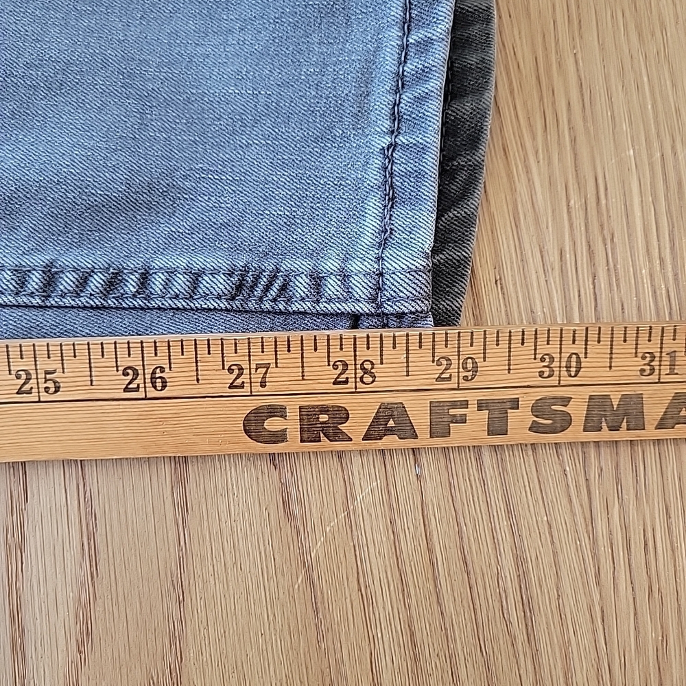 Levis 512 Jeans Men's 32x30 Slim Tapered Black Faded Stretch Casual Gray - Picture 7 of 10